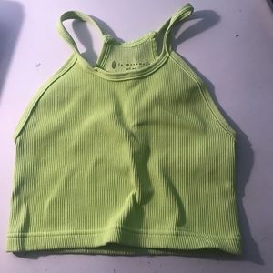 free people movement neon happiness runs crop top